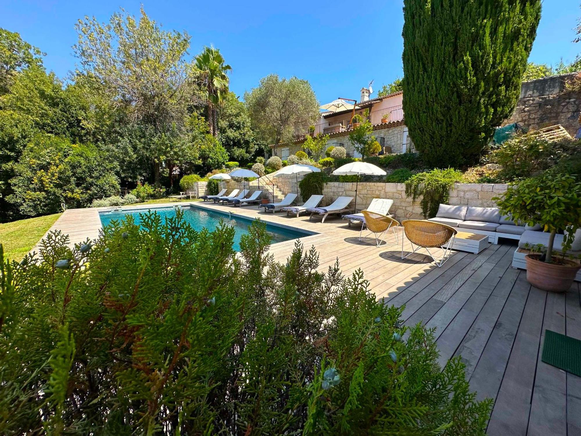 Hotel A Casa Bianca Saint-Paul-de-Vence Zewnętrze zdjęcie